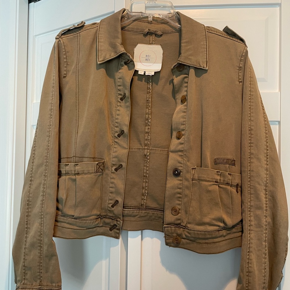 Anthroplogie military jacket